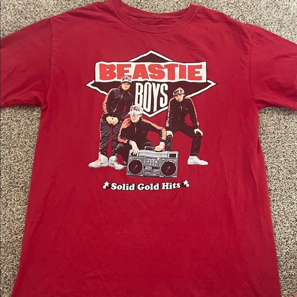Beastie boys band red t shirt medium - Picture 1 of 3